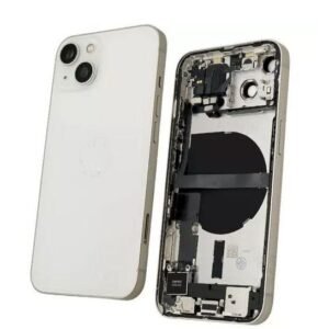 OEM Rear Housing With Parts for iPhone 13 White